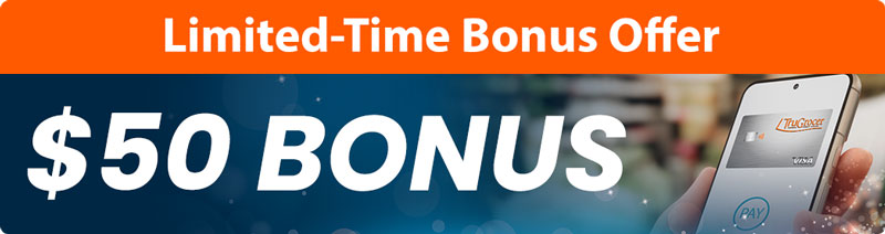 Limited-Time Bonus Offer $50 Bonus