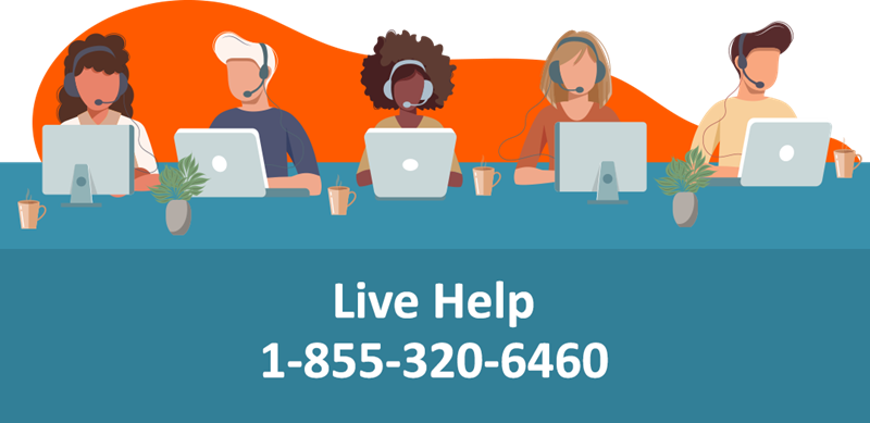 Live Help. 1-855-320-6460