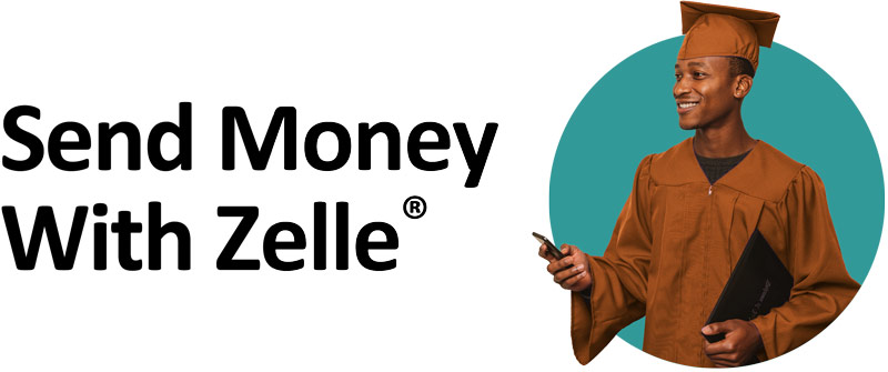 Zelle® is a fast, safe and free1 way to send money to friends and family